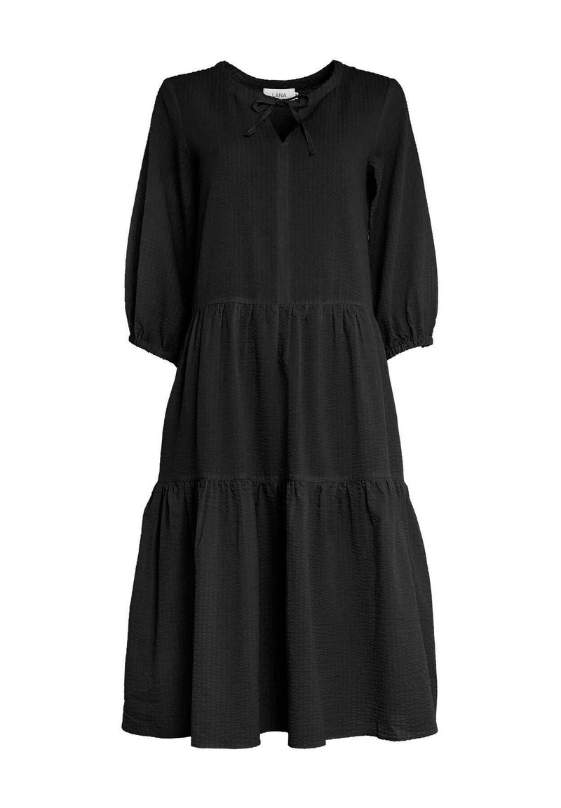 Damen Freizeitkleider | Lana Organic FJOLA Freizeitkleid schwarz - RY95546 Damen Freizeitkleider | Lana Organic FJOLA Freizeitkleid schwarz - RY95546