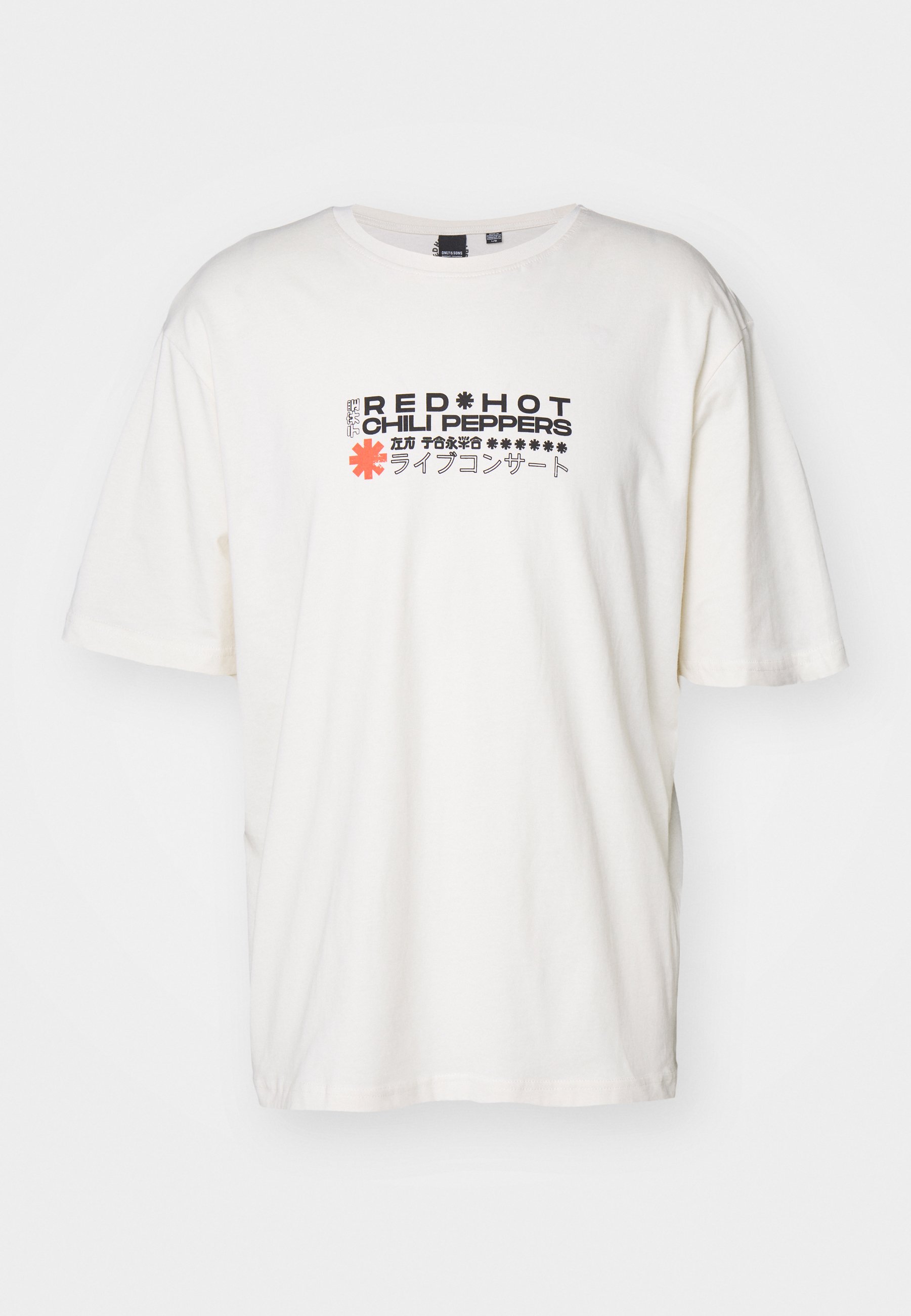 Red Hot Chilli Peppers Tシャツ Lサイズ White Red Hot Chilli Peppers White Short Sleeve T-shirt Unisex S