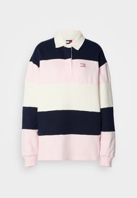 BADGE STRIPE RUGBY - Sweatshirt - light pink