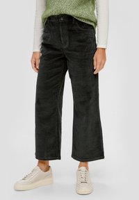 s.Oliver CULOTTE IN QUALITÄT - Broek - olivgrün