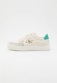 Calvin Klein Jeans CLASSIC CUPSOLE  - Tenisky - creamy white/bahama green