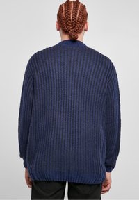 Urban Classics Stickad tröja - dark blue