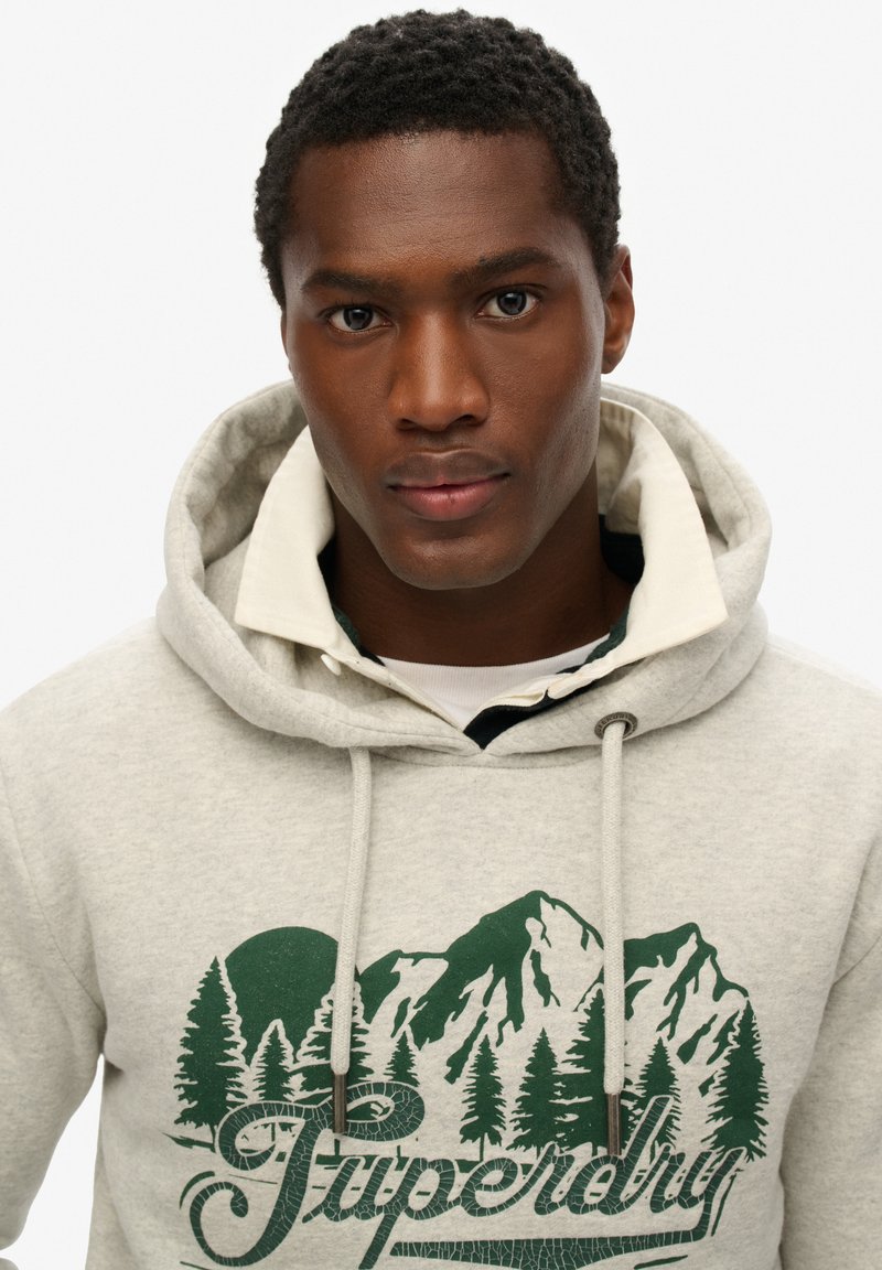 Sweat à capuche Vintage Logo bleu marine éclipse pours Homme | BE-FR