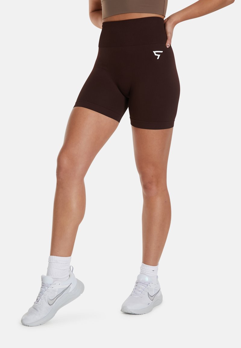 SQUATPROOF CHROMA WAISTED - Pajkice - brown