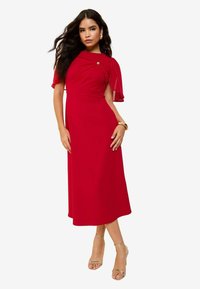 PETITE FIT - MIDI - Vestito casual - red