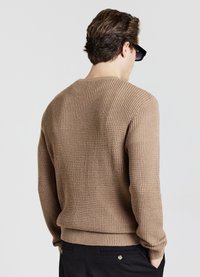 Calliope Strickpullover - tabacco melange