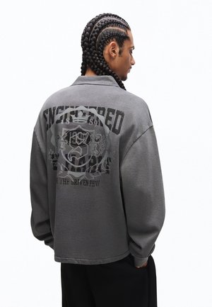 PRINT - Pólóing - dark grey