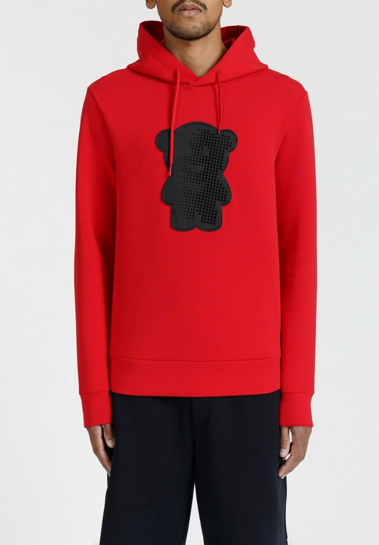 Emporio Armani SUDADERA - Jersey con capucha - red/rojo - Zalando.es