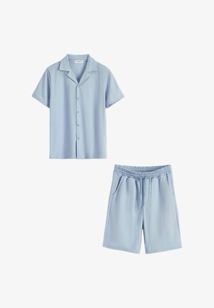 FRILIVIN, ENSEMBLE CHEMISE SHORT SET - Short - bleu
