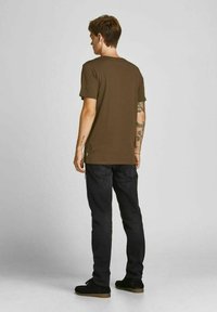 Jack & Jones JJE TEE  O-NECK  - T-shirt basic - desert palm