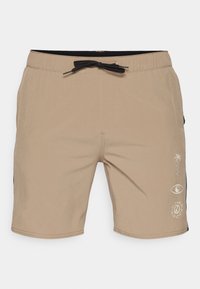 OMNI TRAINING - Korte sportsbukser - light brown