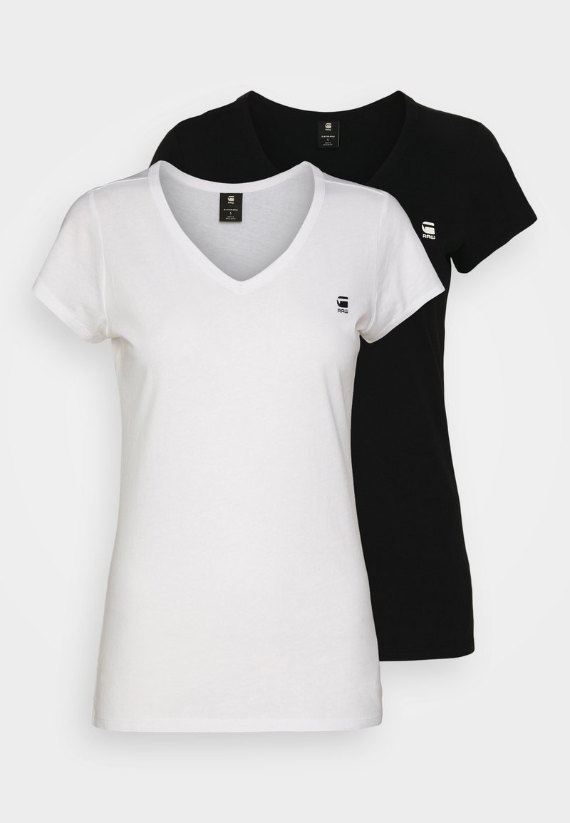 G-Star T-shirt basic zwart G-Star T-shirt basic zwart