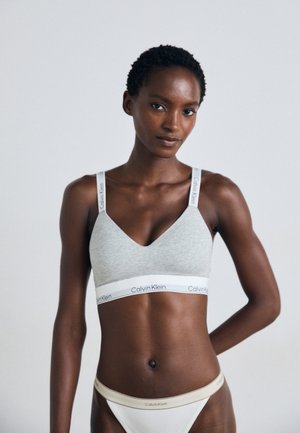 LIGHTLY LINED BRALETTE ICON  - Trekants-bh'er - grey heather