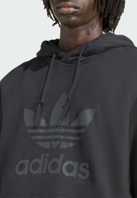 adidas Originals TREFOIL - Hoodie - black   black