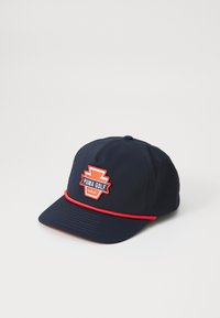 INTERSTATE  - Keps - deep navy/red fire
