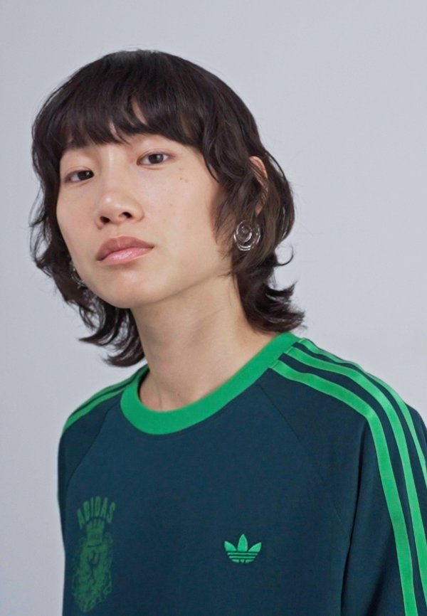 LOOSE TEE - Print T-shirt - aurora ivy4