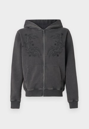 Hollister Co., Felpa con zip - black