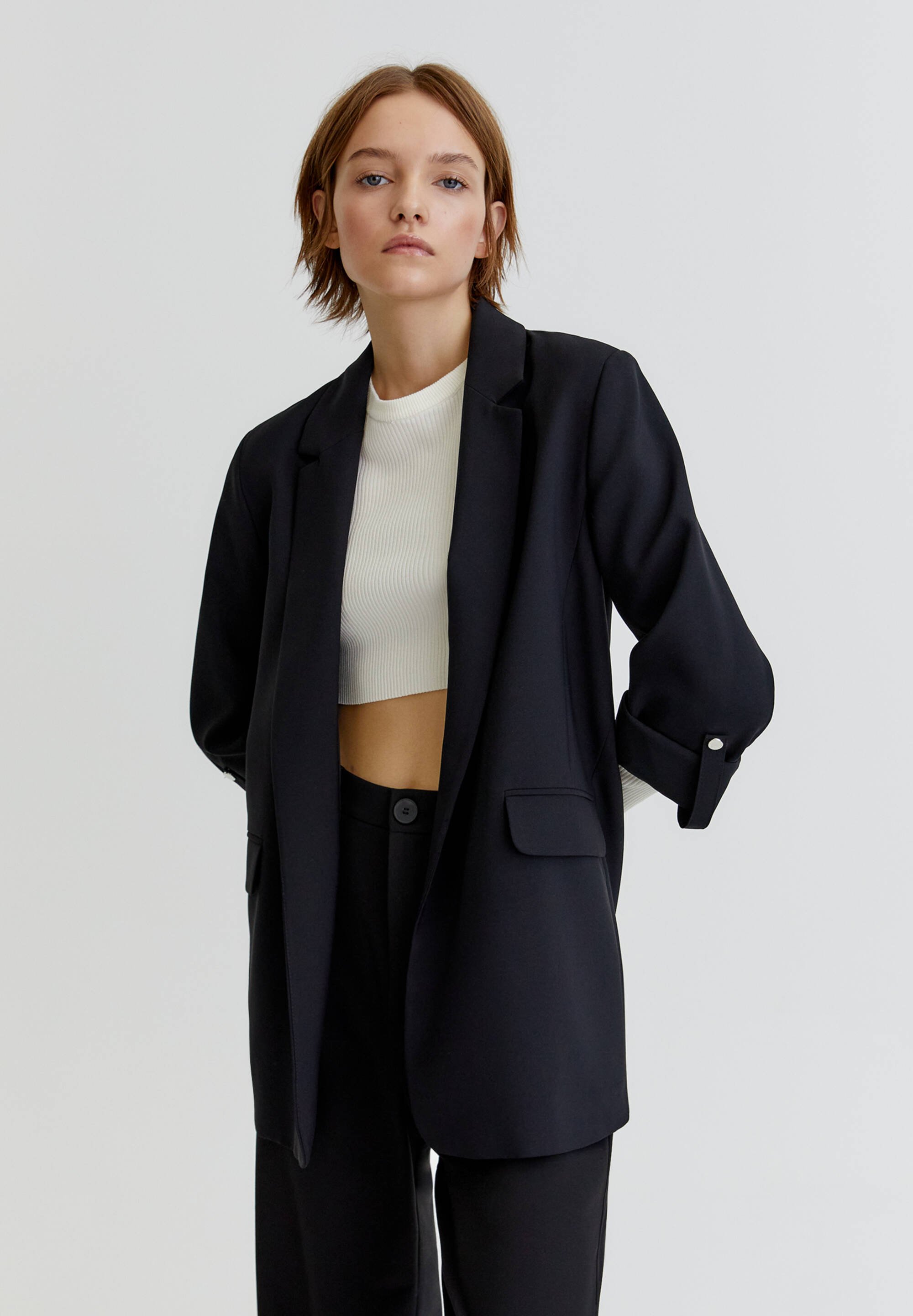pull and bear blazer