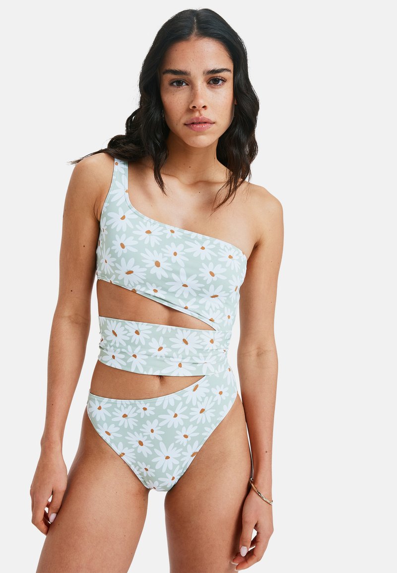 Roxy DREAM FLORAL - Μαγιό - light green