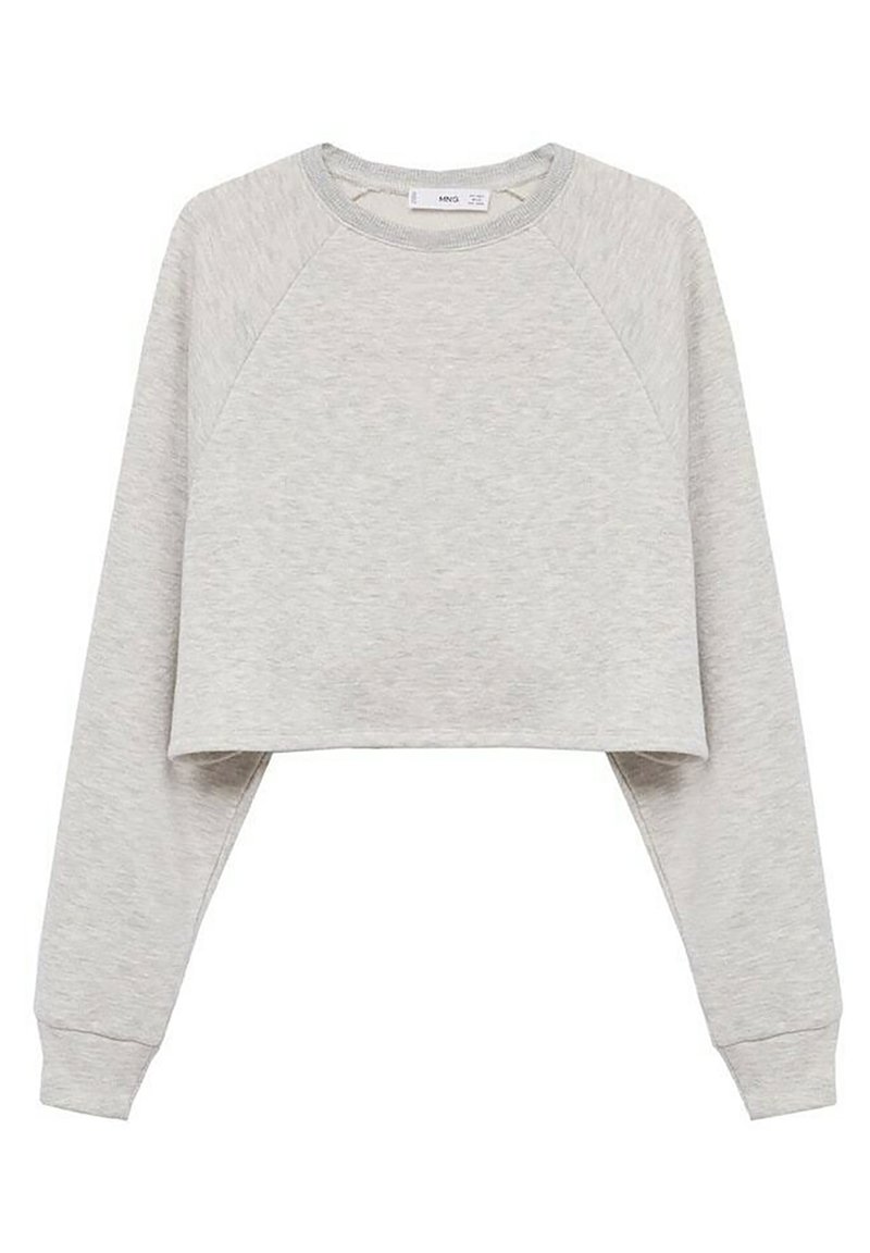 Mango Sweater lichtgrijs gemêleerd Mango Sweater lichtgrijs gemêleerd