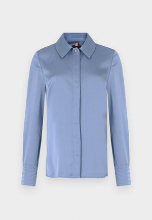 Stine Goya COLLARED FITTED SHIRT - Skjortebluser - infinity blue