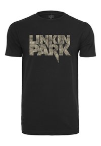 Merchcode - LINKIN PARK DISTRESSED LOGO TEE - Print T-shirt - black Thumbnail Image 1