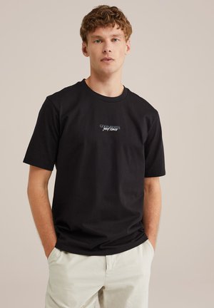 T-Shirt print - black