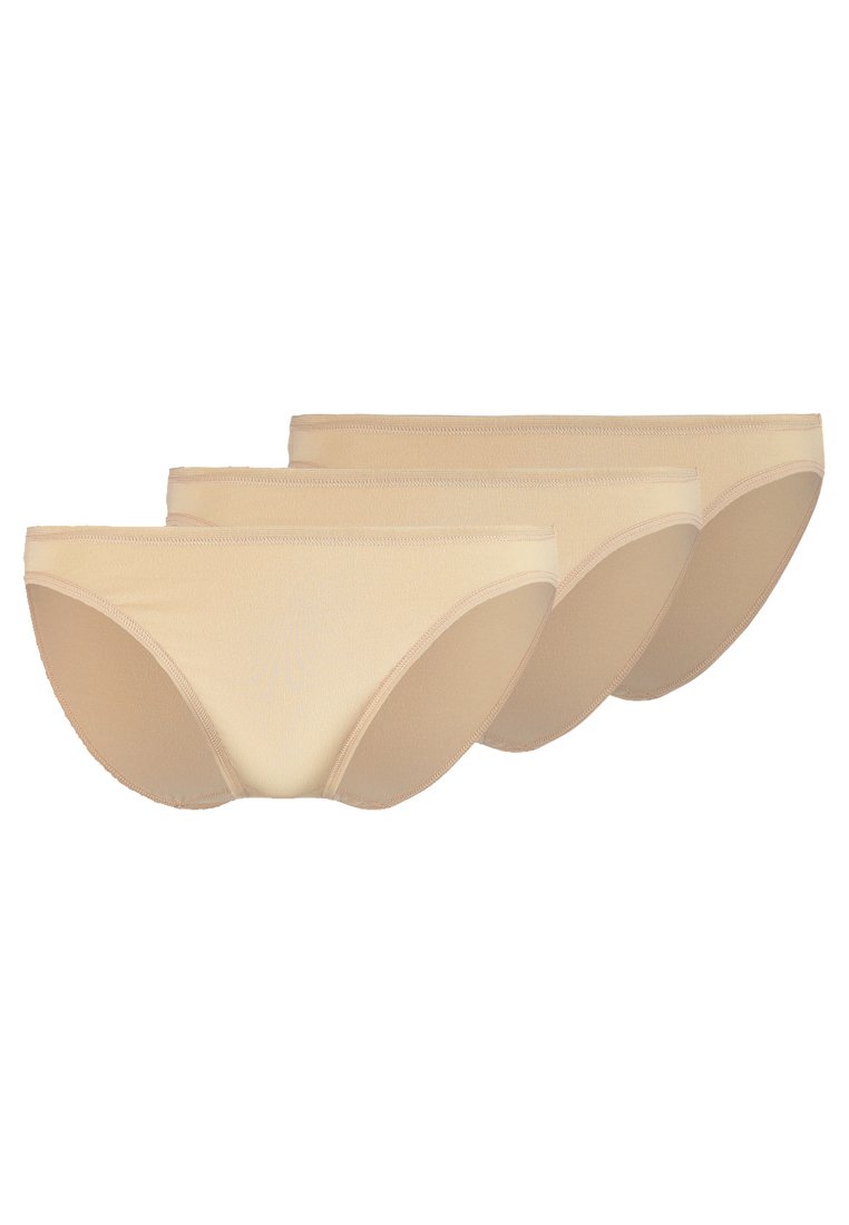 Schiesser ESSENTIALS 3Pack Underbukse nude Zalando.no Schiesser ESSENTIALS 3 PACK - Underbukse - nude