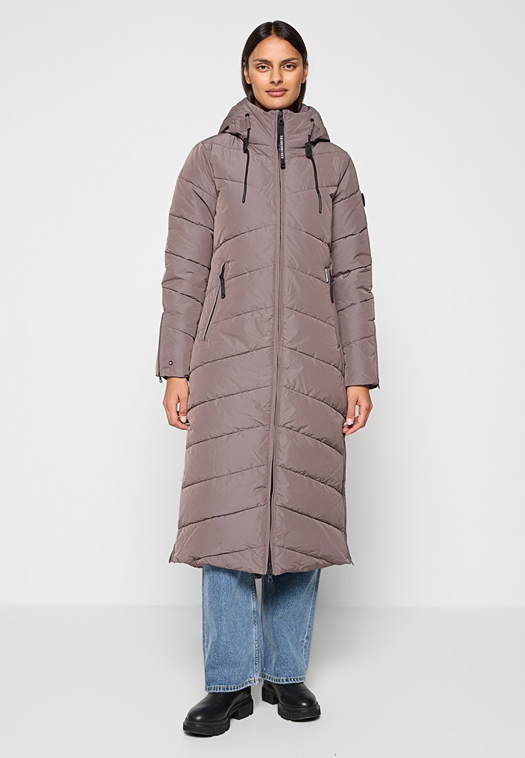 khujo Wintermantel mauve