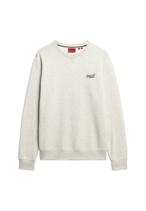 Superdry & Co ESSENTIAL LOGO CREW - Sweater - glacier grey marl