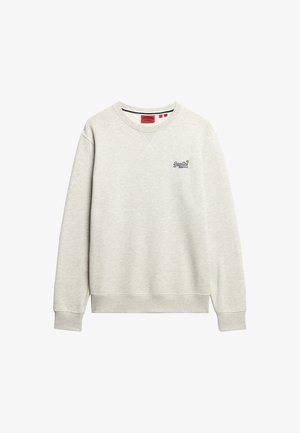 Superdry & Co ESSENTIAL LOGO CREW - Sweatshirt - glacier grey marl