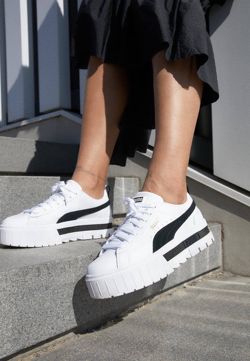 Puma MAYZE LTH WNS - Zapatillas - white/black/blanco