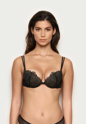 MALENA - Push-up-bh'er - black floral