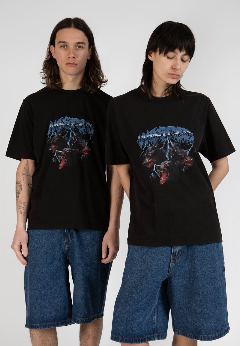Wasted Paris - ORTHOS UNISEX - Print T-shirt - faded black, Enlarge