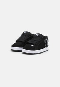 DC Shoes COURT GRAFFIK UNISEX - Sapatilhas - black/multi-coloured/white