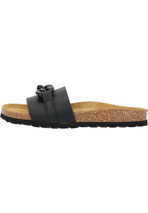 GOZO - Pantolette flach - black