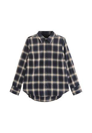 New Look, CHECKED LONG SLEEVE - Overhemdblouse - blue pattern