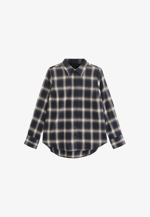 New Look, CHECKED LONG SLEEVE - Overhemdblouse - blue pattern