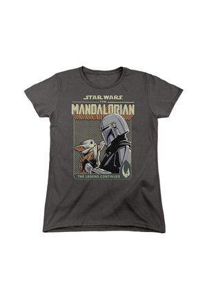 STAR WARS GROGO LEGEND CONTINUES - Print T-shirt - anthracite