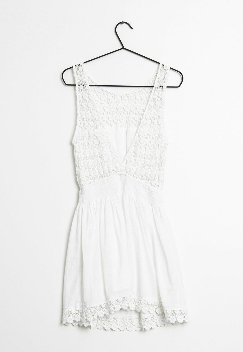 Hollister Co Cocktailkleid Festliches Kleid White Weiss Zalando De
