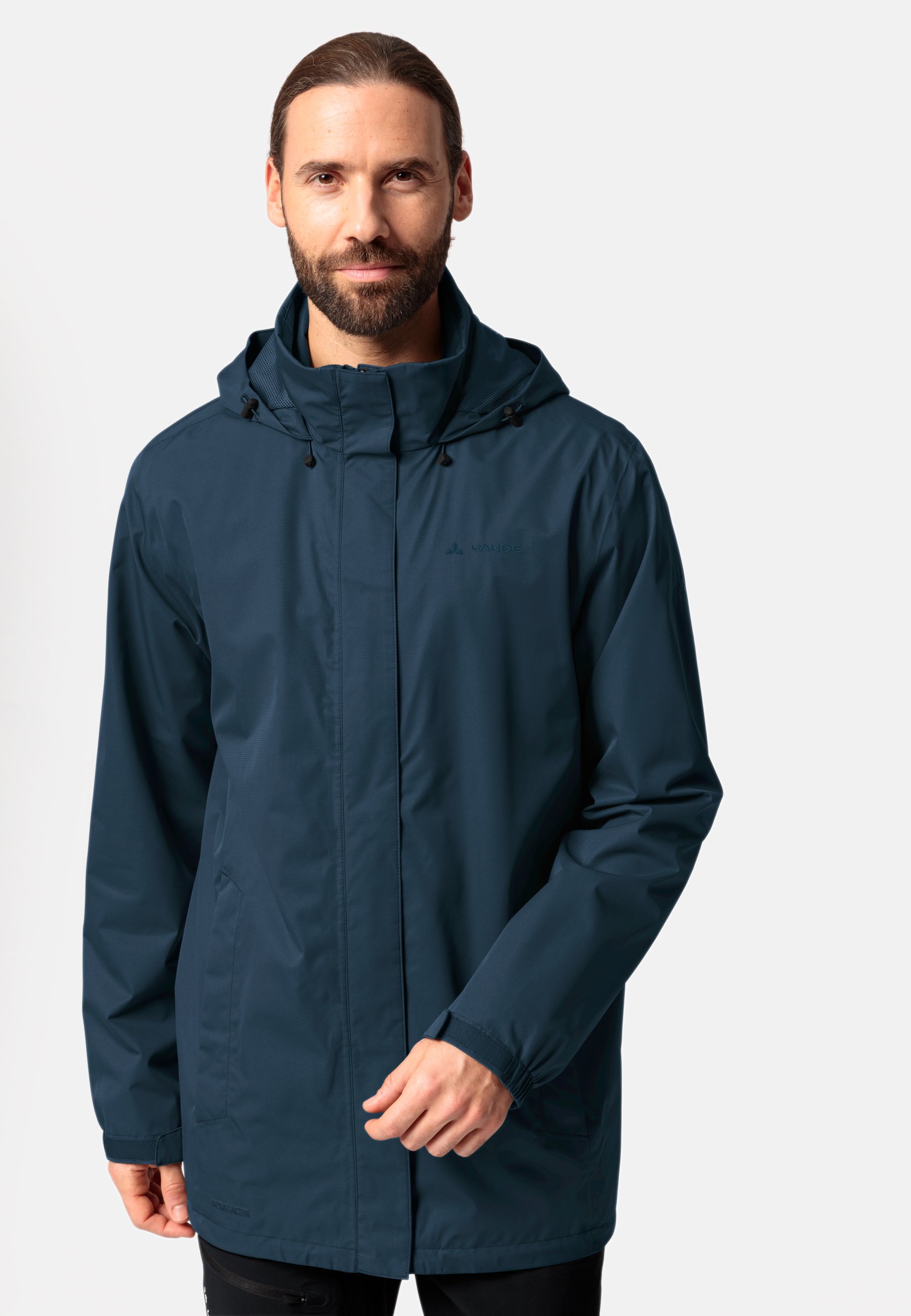 Vaude ESCAPE Regenjacke wasserabweisende Jacke dark sea/blau