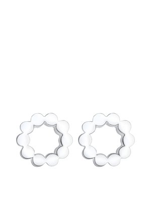 GEO CIRCLE - Øreringe - silver-colored
