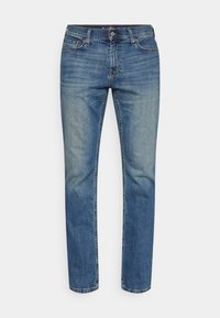 Medium Wash Boot Jeans - Jeansy Straight Leg