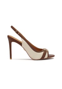 AUDE - Sandales à talons hauts - brown