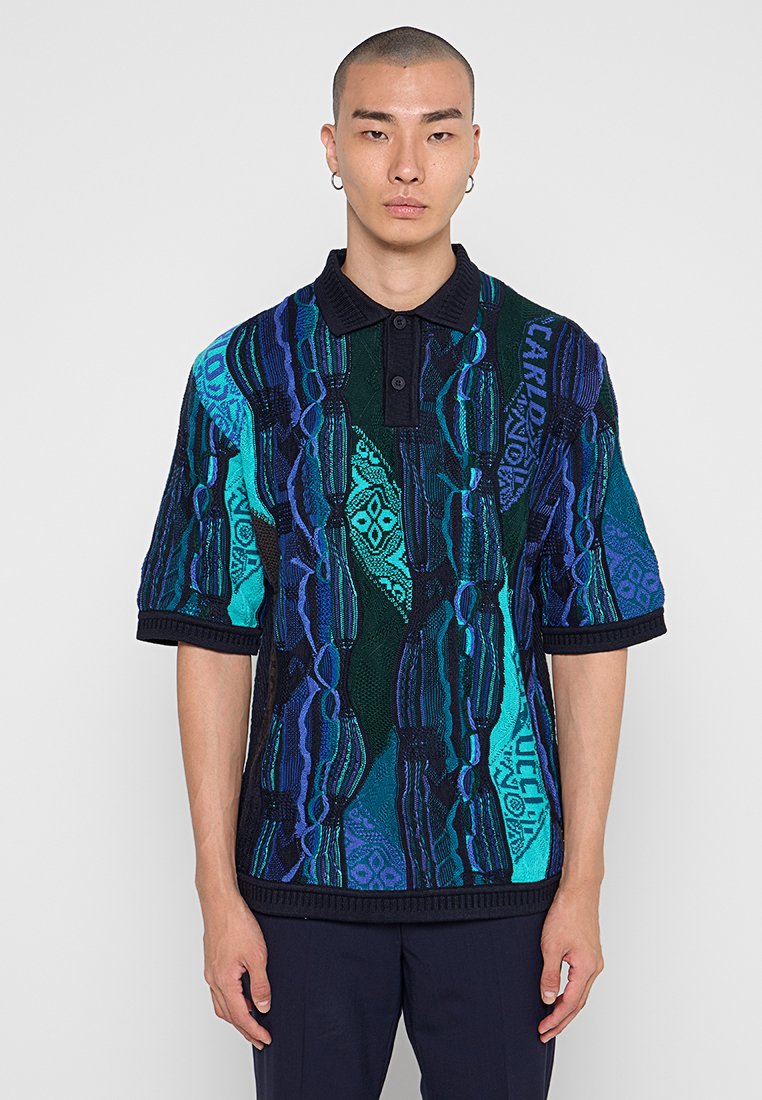 carlo colucci Poloshirt donkerblauw