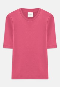 CREW NECK SHORT SLEEVE - Basic T-shirt - cherry red