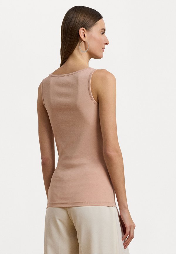 COTTON-BLEND TANK TOP - Top - sunrise blush4