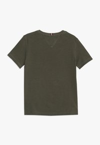 Tommy Hilfiger LOGO TEE - Triko s potiskem - green