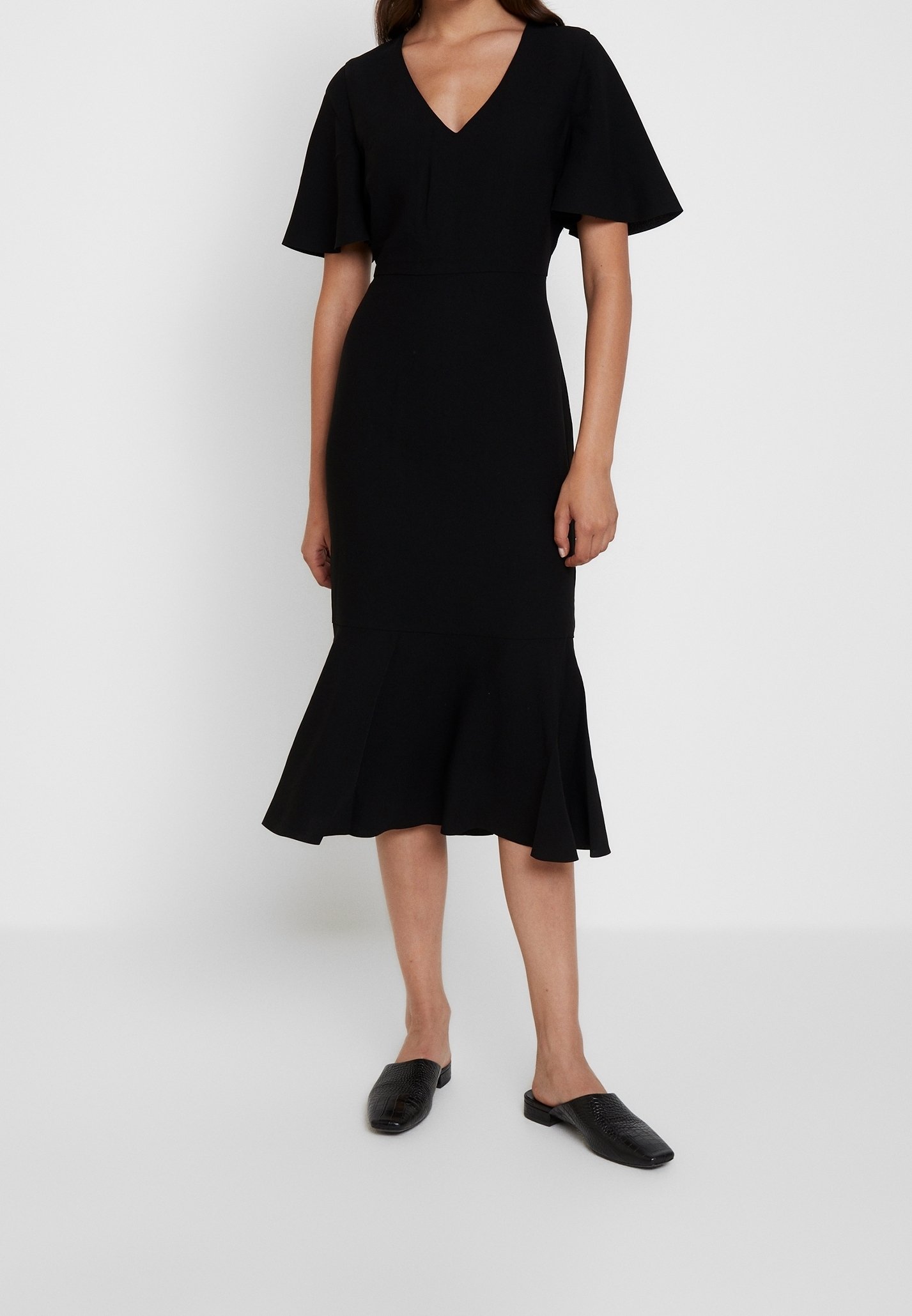brias mini dress Bria Snap Front Mini Dress – Britney