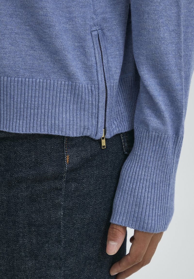 Damen Strickjacken | PULZ PZSARA Strickpullover infinity melange/blau - AF72613 Damen Strickjacken | PULZ PZSARA Strickpullover infinity melange/blau - AF72613